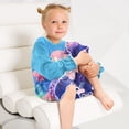 thumbnail image 5 of Casual Dresses Nightgowns Velvet Pleated design One-Piece Nightdress for Indoor Outdoor Daily Little-mermaid 3-10T, 5 of 7