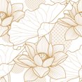 thumbnail image 3 of Floral Contour Wallpaper, 3 of 3