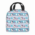 thumbnail image 4 of Hello Kitty Insulated Lunch Box Reusable Thermal Cooler Lunch Bag Work Food Picnic Container Tote Bags, 4 of 10