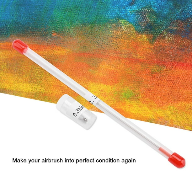 Aguja De Aerógrafo De Acero Inoxidable Y Chapado En Cobre, Reemplazo De Aerógrafo, Plata Para El Hogar Para Aerógrafo Antiguo Para Hacer Uo
