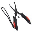 thumbnail image 3 of Fishing Plier Red Braid Line Cutter Corrosion-Resistant Fishing Tongs Non-Slip Stainless Steel Fishing Hook Remover Fishing Scissors for Fishing Fishing Lover Outdoor, 3 of 9