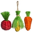 thumbnail image 2 of Prevue Hendrix Pet PR01081 Grassy Nibblers Trio Woven 3 Piece Toy Set, 2 of 3