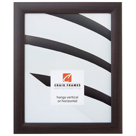 Craig Frames Contemporary 1", 24 x 36 inch Picture Frame, Brazilian Walnut Brown