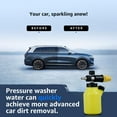 thumbnail image 5 of Car Wash Foam Cannon Adjustable Pressure Washer Snow Foam Cannon with 1L Bottle and Wide Neck 1/4inch Quick Connector Professional Car Foam Blaster for Pressure Washer, 5 of 10