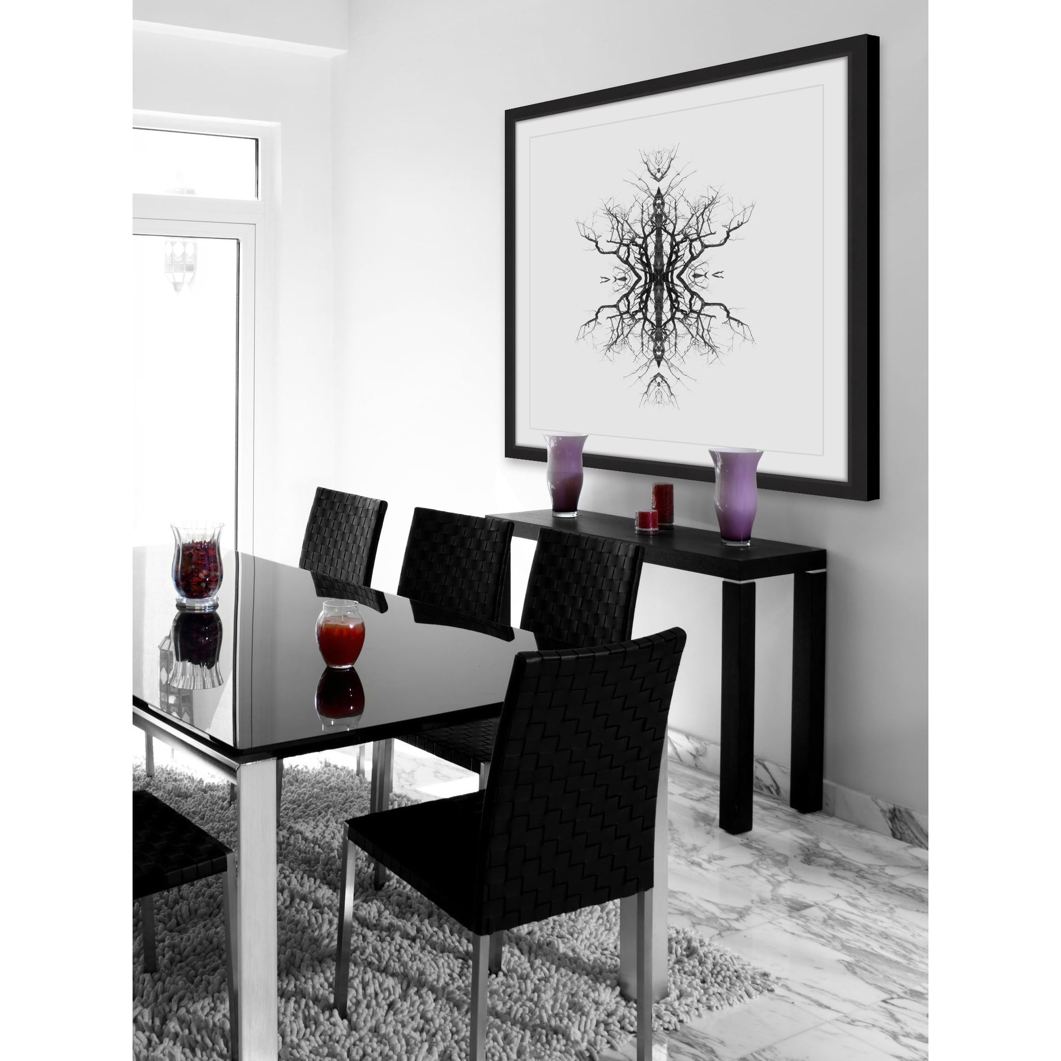 "Reflection" Framed Painting Print