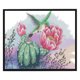 thumbnail image 1 of Cuadros Decorativos 14CT impreso parcial punto de cruz artesanía pájaro flor arte pared decoración Ehuebsd embutido en tela, 1 of 1