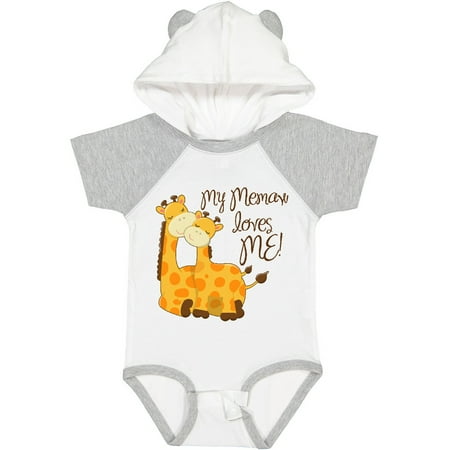 

Inktastic My Memaw Loves Me! Gift Baby Boy or Baby Girl Bodysuit
