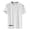 White, variant on Men Summer Round Neck Loose Fit Ice Silk Short Sleeve Stretch Breathable Cool T Shirt