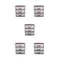 thumbnail image 3 of ziyahi Organizer Storage Drawer - plify Life With Smart Storage Solutions Multi-Layer Desktop Drawer brown three layers 5Set, 3 of 6