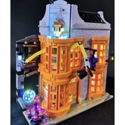 Brickstars LED Lighting Kit for Lego Diagon Alley 75978 Harry Potter (Not Include the Building Set)