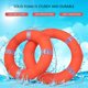 thumbnail image 5 of Life Lifebuoy Ring - Boya salvavidas de espuma sólida a bordo náutica para piscina lago barco océano, 5 of 7