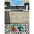 thumbnail image 3 of Carolines Treasures BB1860RUG Snowman with Min Pin Machine Washable Memory Foam Mat 19 X 27" multicolor, 3 of 4