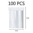thumbnail image 5 of Bolsas de polietileno transparente impermeables con cierre de cremallera, bolsas de plástico que se pueden volver a cerrar para proyectos de bricolaje y aplicaciones industriales, herméticas,, 5 of 5