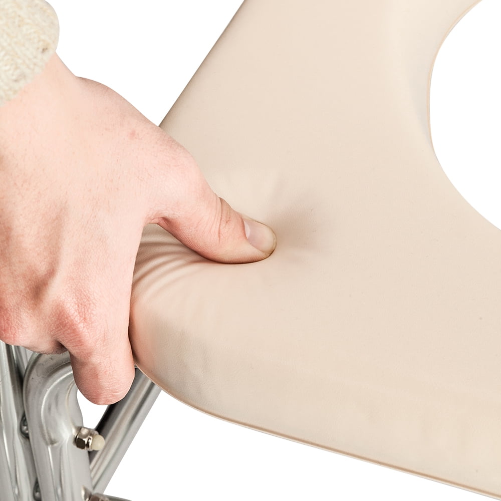 4 in 1 Commode Chair Elder People Disabled People Pregnant Women Bath Chair, White