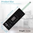 thumbnail image 5 of DG34-00011A Touchpad Control Panel & Switch Membrane Replacement for Samsung Gas Ranges & Ovens | Replaces FTQ353IWUX/XAA, FTQ353IWUX/XAA-00 | Oven Control Board Repair Part, 5 of 7