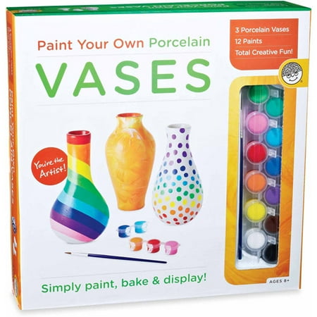 Paint Your Own Porcelain Vases