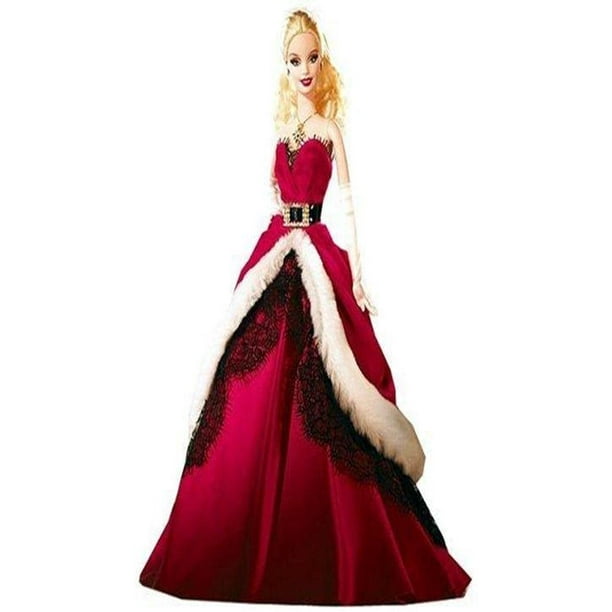 Barbie muñeca coleccionable navideña 2007