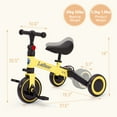 thumbnail image 5 of Erivess 3-in-1 Convertible Trike for Toddlers, 5 of 5