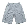thumbnail image 5 of LiuXxxx Casual Cargo Shorts with Multiple Pockets for Athletic Hiking Training Outdoor Sports Lightweight Breathable Elastic Waist Summer GY2 XL, 5 of 5