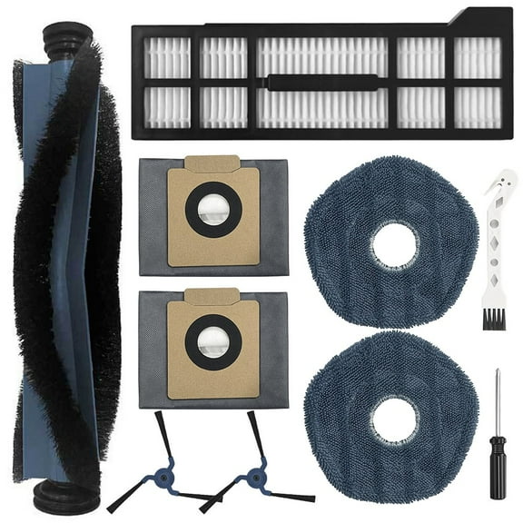 Robust Cleaning Accessories Kit For Eufy X10 Pro Complete 10 Piece Set