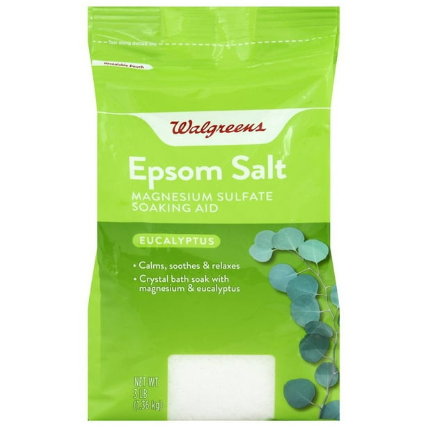 Walgreens Eucalyptus Epsom Salt Eucalyptus