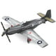 thumbnail image 2 of Apostrophe Games WW2 P-51 Mustang Fighter Plane Building Block Set – 258 -Pcs Building Toys Set – Plane Toy for Kids Older Than 10 and Adults – Compatible with All Building Bricks, 2 of 4