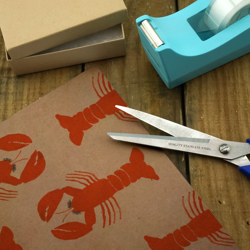 Cute Maine Lobsters Pattern Premium Kraft Roll Gift Wrap Wrapping Paper