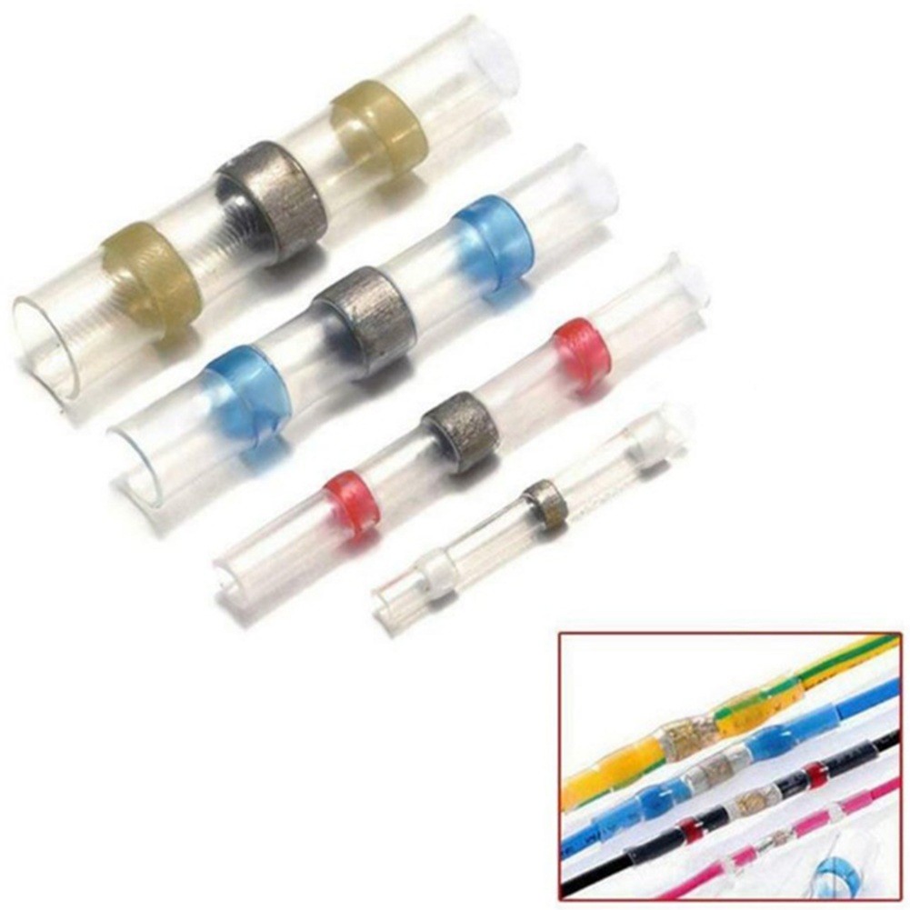 Clupup 455PCS Heat Shrink Self Soldering Butt Connector Set for All Your Wiring Needs