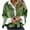 Green, variant on Kmdttou Fall Outfits for Women 2025 Womens Fall Fashion 2025 Solid Color Short Lapel Cardigan Top Jacket