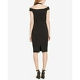 thumbnail image 2 of RALPH LAUREN $165 Womens New 1383 Black Cap Sleeve Dress 12 Petites B+B, 2 of 3