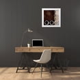 thumbnail image 3 of Maitland, Laurie 15x15 White Modern Wood Framed Museum Art Print Titled - Beige Circles II, 3 of 4
