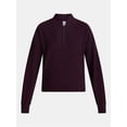 thumbnail image 5 of Avia Women's and Women's Plus Ribbed Ottoman Quarter Zip Sweatshirt, Sizes XS-4X, 5 of 5