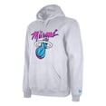 thumbnail image 2 of Men's New Era  White Miami Heat 2024/25 City Edition Pullover Hoodie, 2 of 5