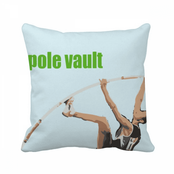Pole Vault Field Events Art Deco Fashion Throw Pillow Sleeping Sofa Cushion Cover