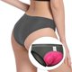 thumbnail image 3 of Pantalones cortos de ciclismo acolchados en 3D para mujer - Pantalones cortos para bicicleta , transpirables, ligeros , Gris, SG, 3 of 8