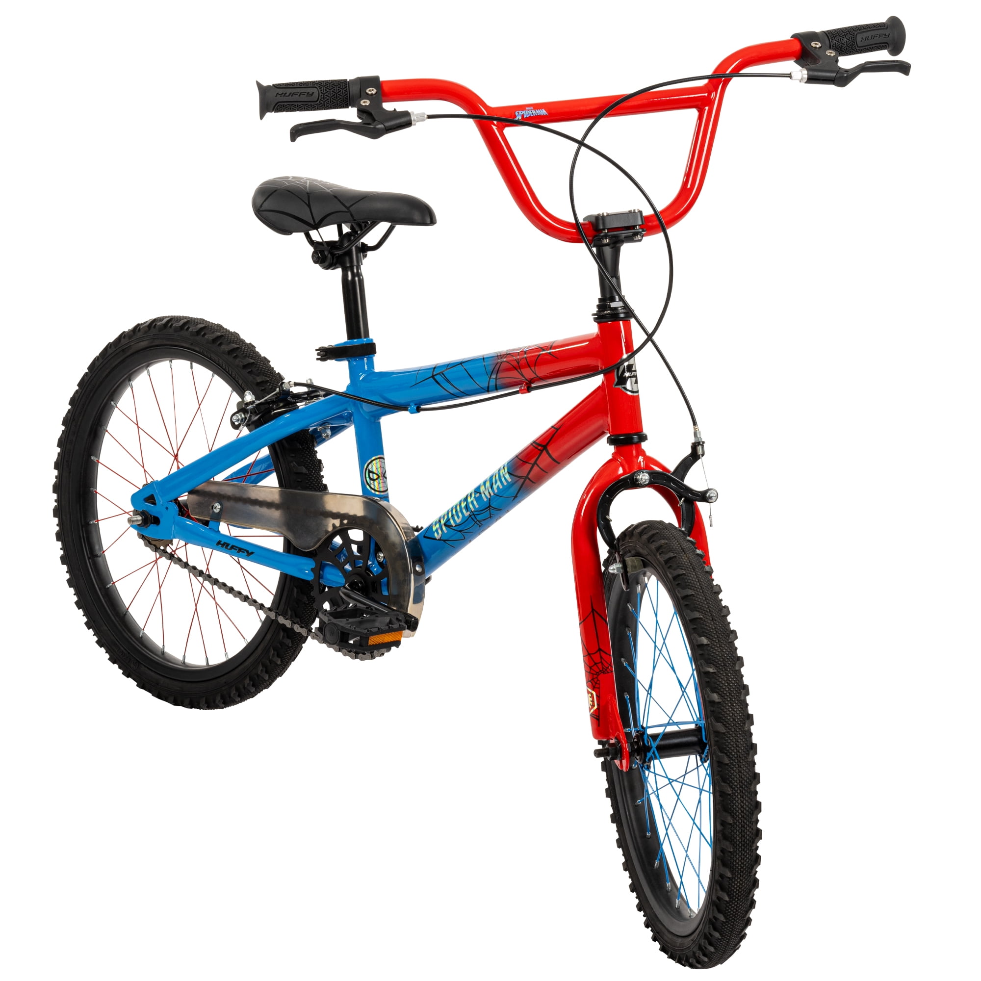 Huffy 18-inch Marvel Spiderman Bike for Boys, Red and Blue