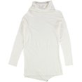 thumbnail image 2 of bar III Womens Zipper Tunic Sweater, White, Small, 2 of 2