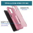 thumbnail image 4 of For Samsung Galaxy A03S A13 A14 A23 A32 A34 A53 A54 5G Case, 2 in 1 PC Phone Case with Screen Protector,Rubber & Rugged Shockproof 360 Full Body Protection Case Cover-Green, 4 of 6