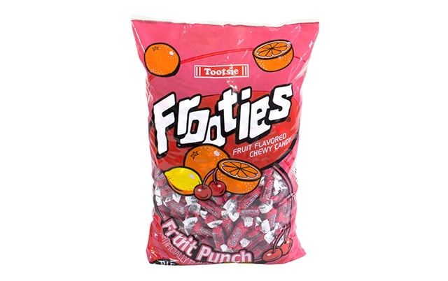 Red Fruit Punch Frooties Tootsie Rolls