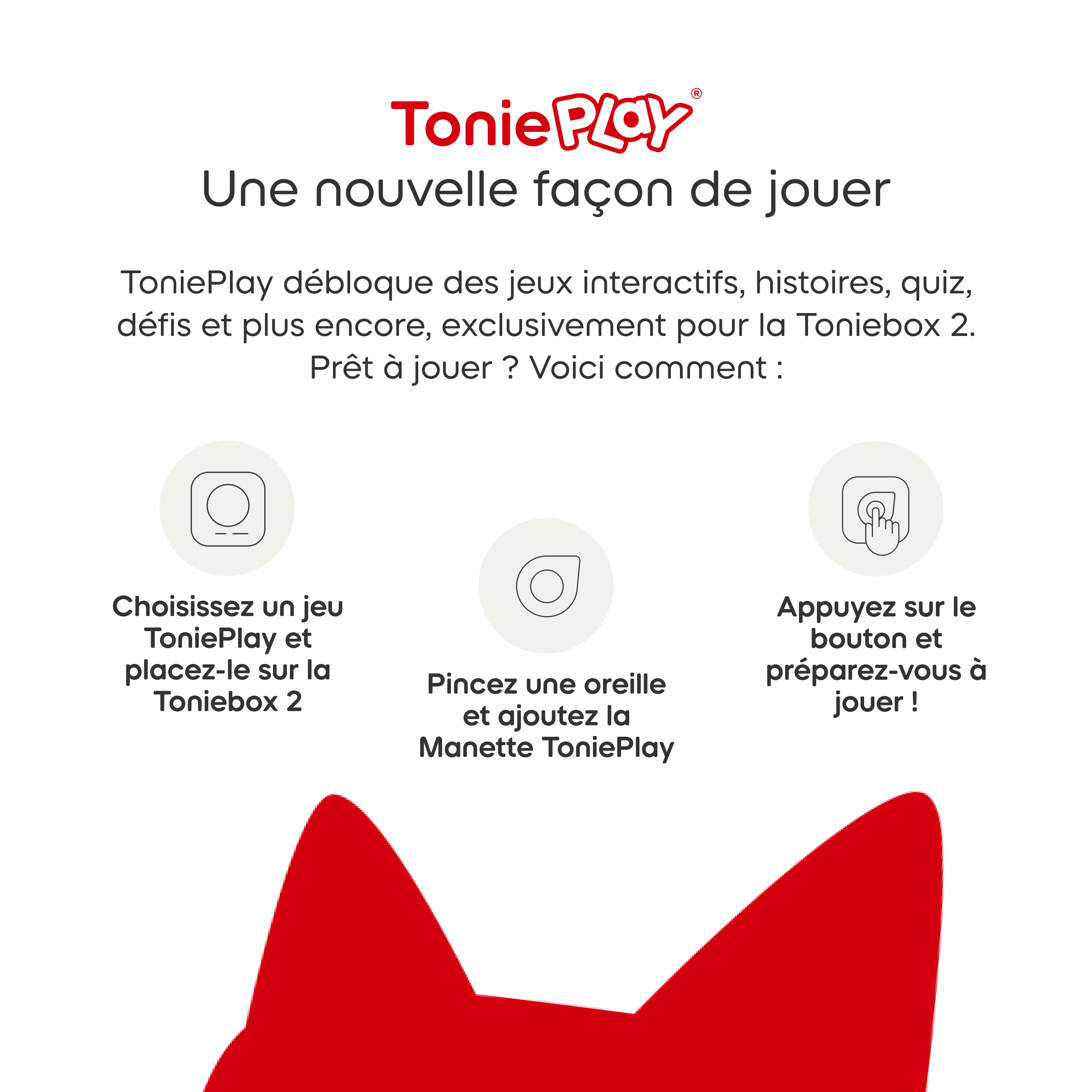 tonies Tonieplay: Disney Jeu-questionnaire du Royaume (Francais)