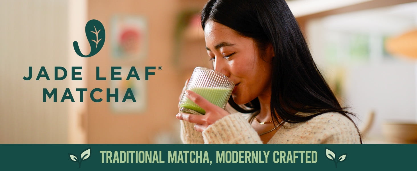 Jade Leaf Organic Ceremonial Grade Matcha Powder, Barista Edition, 3.53 oz Tin