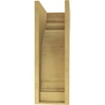 thumbnail image 4 of 8"W x 16"D x 24"H Classic Hughes Rough Cedar Woodgrain TimberThane Corbel, Primed Tan, 4 of 6