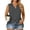 02_Dark Grey, variant on Plus Size Shirts for Women Sleeveless Polo Tops Summer Lapel V Neck Comfy Tunics Green 2XL