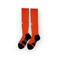 thumbnail image 3 of UA Youth Team Over-The-Calf Socks - Sweat Wicking 13.5-4.5 Orange, 3 of 4