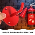 thumbnail image 4 of GOOHOCHY Wall Mount Fire Extinguisher Hooks Fire Extinguisher Hook Red 1Pack, 4 of 9