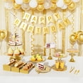 thumbnail image 6 of Whitejianpeak 13Pcs Gold Cake Stand Set, Metal Dessert Table Display Set with Cake Display Stand, 3 Tier Cupcake Stand, Cake Cutting and Serving Tongs for Wedding Birthday Party Celebration, 6 of 8