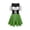 Green, variant on Womens Dirndl Dresses Cold Shoulder Oktoberfest Costumes Trendy Puff Sleeve Mini Dresses Corset Bodice Slim Fit Flowy Oktoberfest Outfits