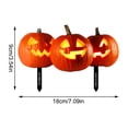 thumbnail image 2 of Halloween Gnome Pumpkin Garden Stake Decoration, 2026 Fall Spooky Yard Sign, Farmhouse Outdoor Ornament for Home Lawn Porch Patio Display, 2 of 8