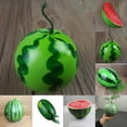 thumbnail image 2 of Bgsha Plastic Artificial Features Sturdy Fine Details Teaching Aids Fruit Model Usage Vibrant S Artificial Watermelon, 2 of 10