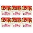 thumbnail image 2 of Disketp Animals Merry Christmas Funny Coasters,6 Pcs Leather Coasters With Holder, Perfect Housewarming Hostess Gifts,Protect Furniture From Water Marks Scratch And Damage, 2 of 9